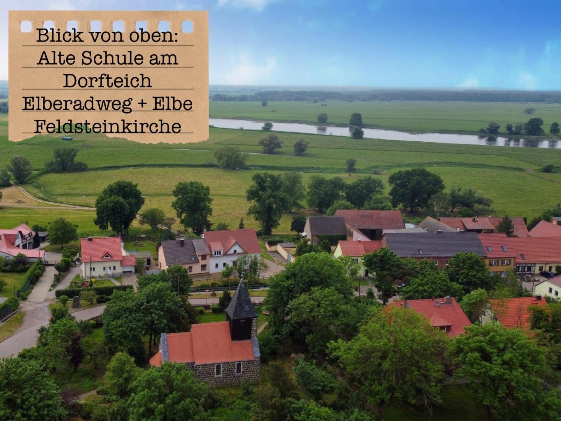 Alte Schule Wittenberg, 3 Ferienwohnungen Fuer Bis Zu 12 Personen, An Der Elbe, Mit Garten Екстериор снимка